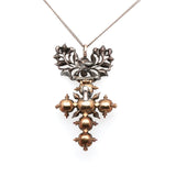 Georgian Diamond Cross-Charlotte Sayers Antique Jewellery