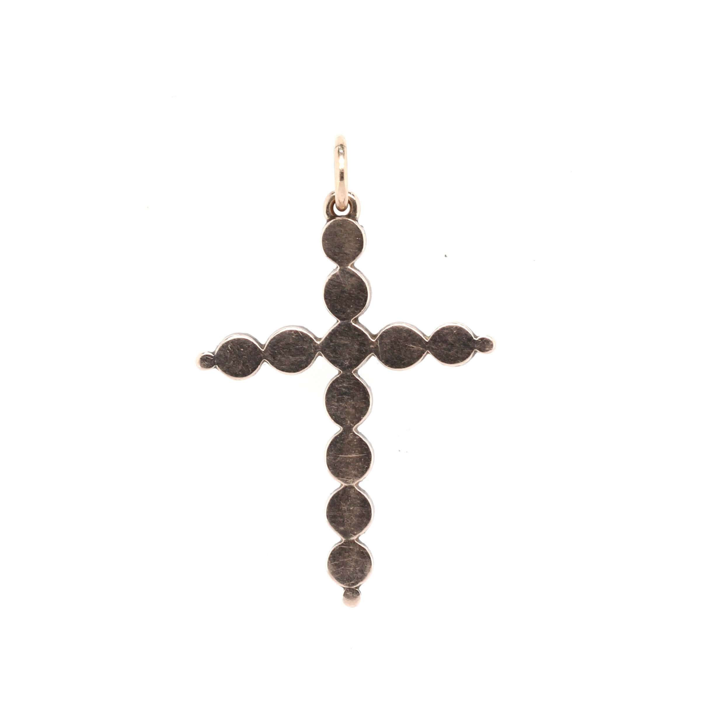 Georgian Diamond Cross-Charlotte Sayers Antique Jewellery