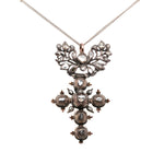 Georgian Diamond Cross-Charlotte Sayers Antique Jewellery