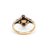 Georgian Diamond Cruciform Ring-Charlotte Sayers Antique Jewellery