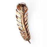 Georgian Diamond Feather Brooch-Charlotte Sayers Antique Jewellery