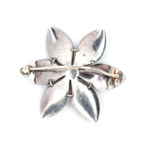 Georgian Diamond Flower Brooch-Charlotte Sayers Antique Jewellery