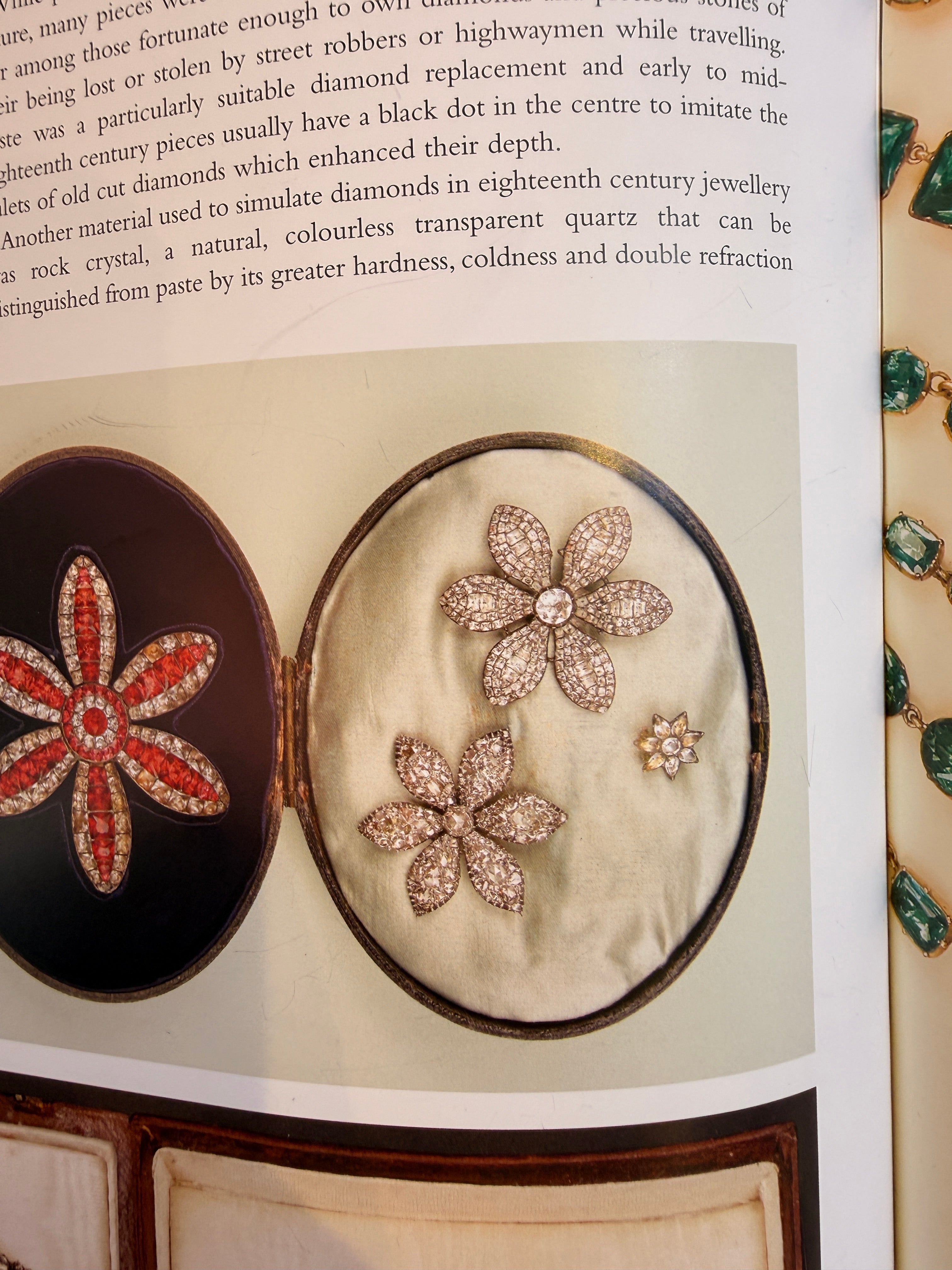 Georgian Diamond Flower Brooch-Charlotte Sayers Antique Jewellery