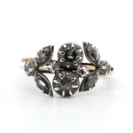 Georgian Diamond Gimmel Ring-Charlotte Sayers Antique Jewellery