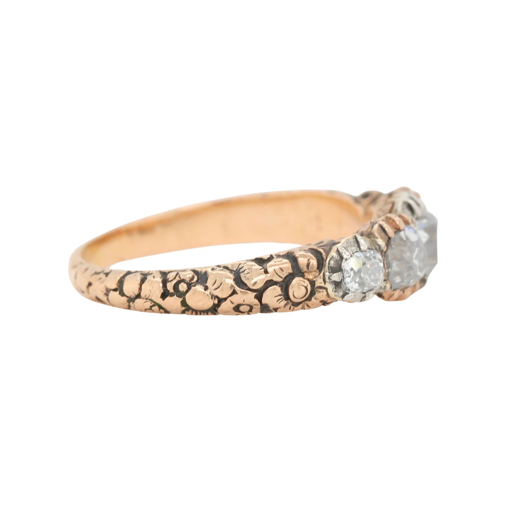Georgian Diamond Ring-Charlotte Sayers Antique Jewellery