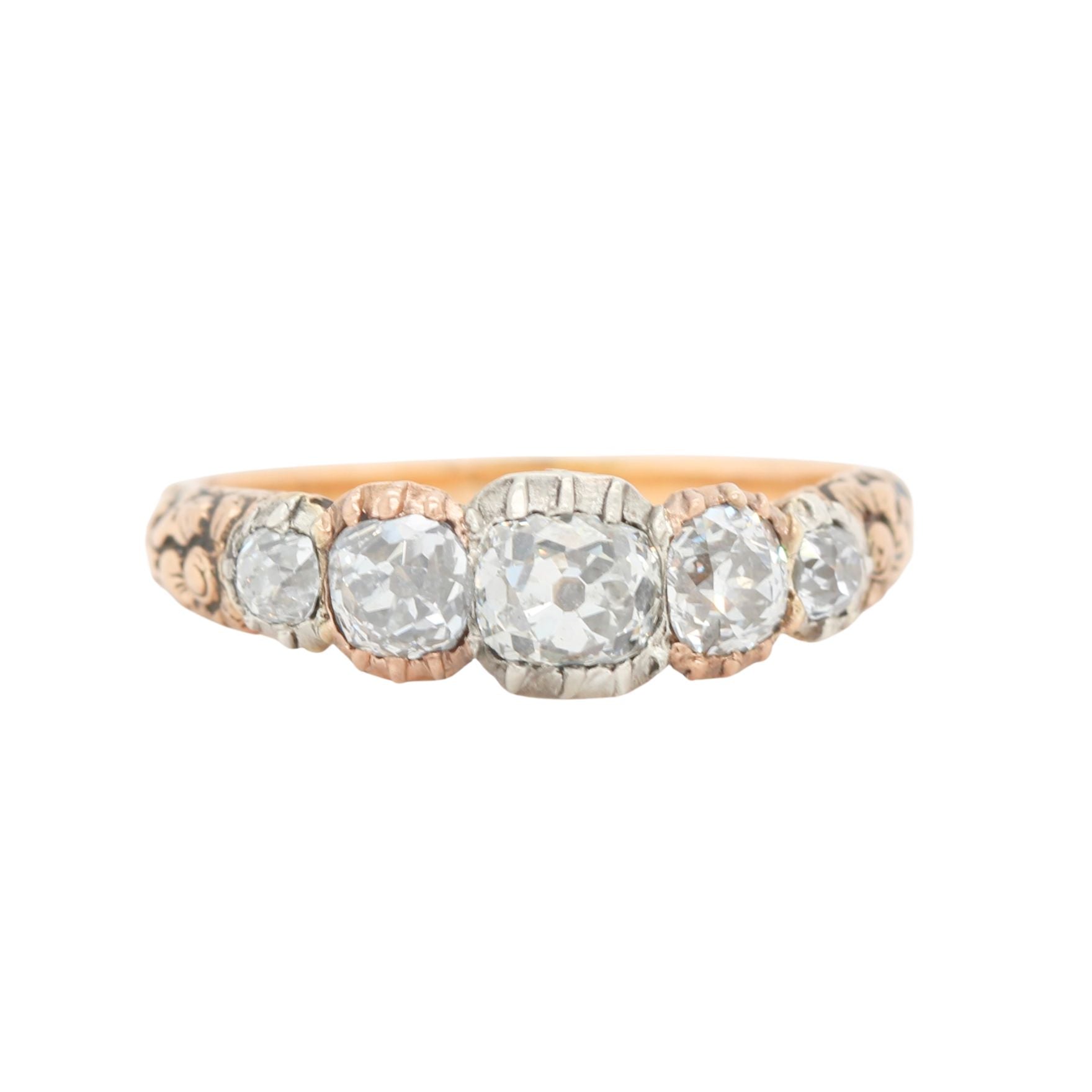 Georgian Diamond Ring-Charlotte Sayers Antique Jewellery