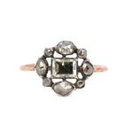 Georgian Diamond Ring-Charlotte Sayers Antique Jewellery