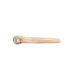 Georgian Diamond Table Cut Line Ring-Charlotte Sayers Antique Jewellery