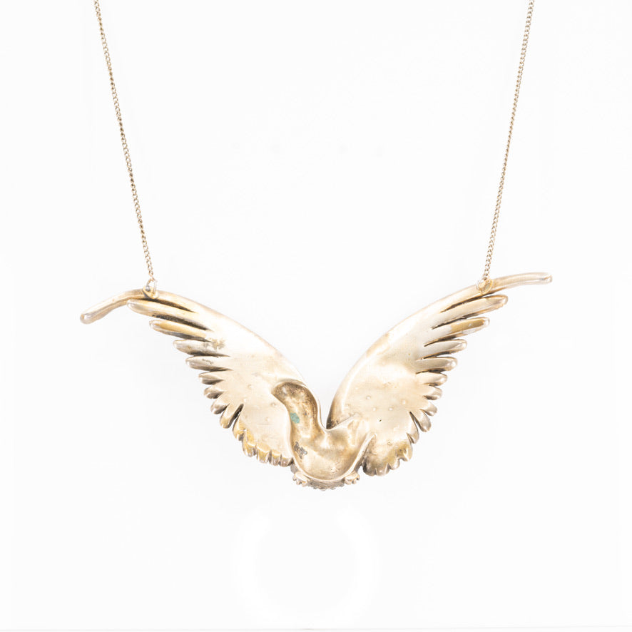 Georgian Eagle Necklace-Charlotte Sayers Antique Jewellery