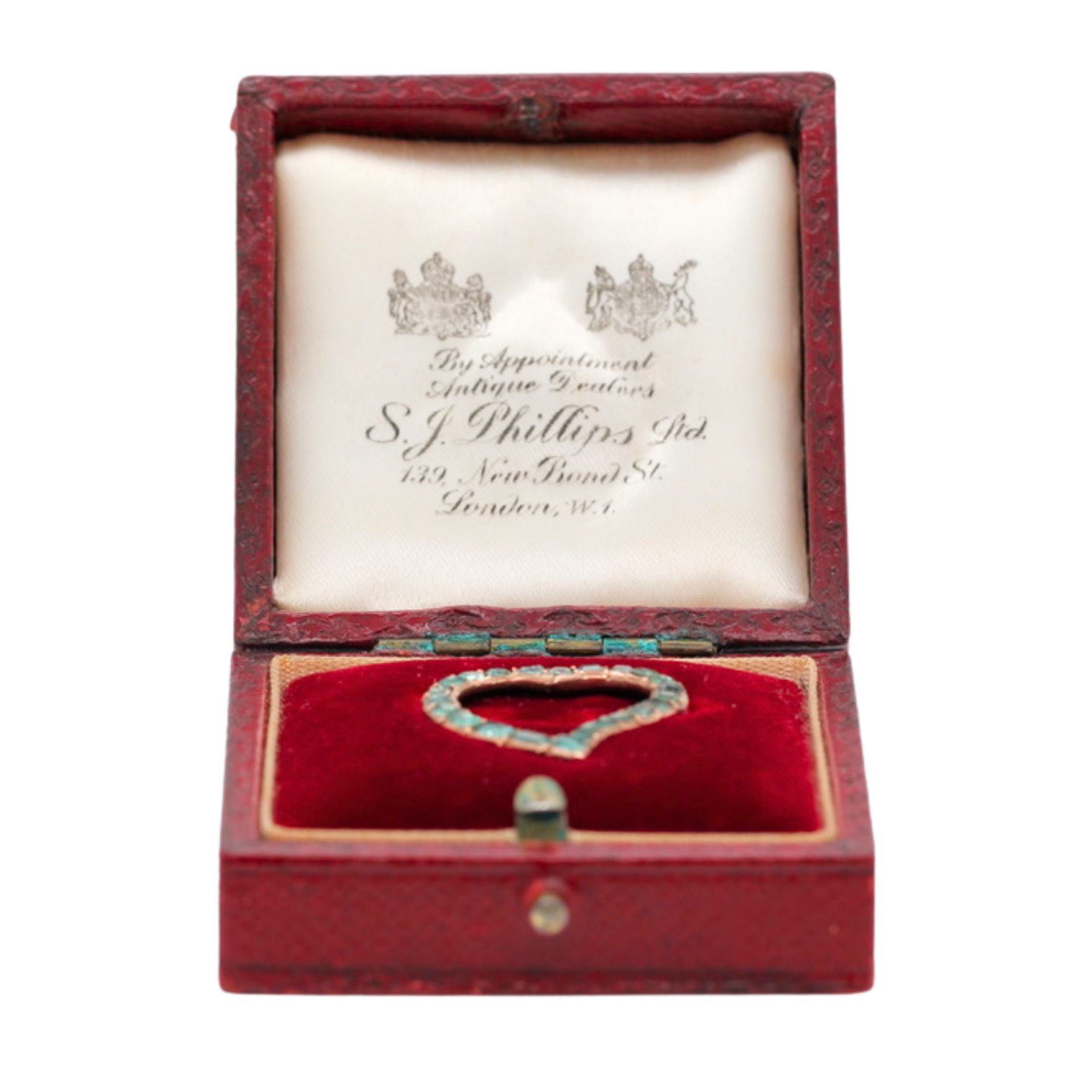 Georgian Emerald Witches Heart-Charlotte Sayers Antique Jewellery