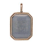 Georgian Enamel Pendant Locket-Charlotte Sayers Antique Jewellery