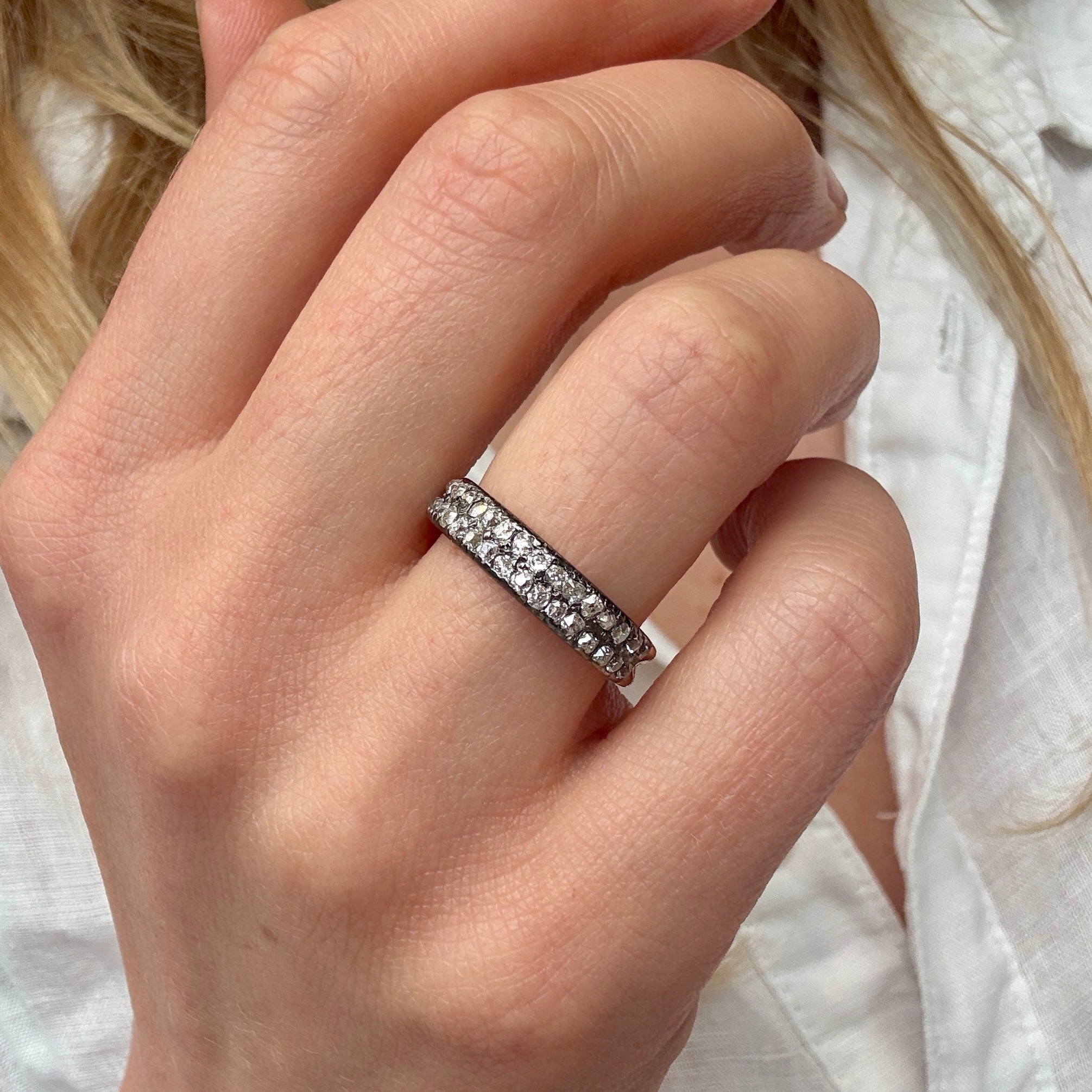 Georgian Eternity Ring-Charlotte Sayers Antique Jewellery