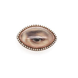 Georgian Eye Brooch-Charlotte Sayers Antique Jewellery