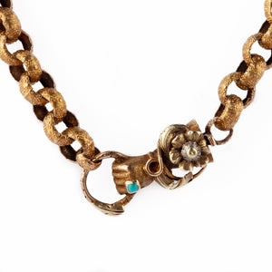 Georgian Fine Gold Chain-Charlotte Sayers Antique Jewellery