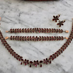 Georgian Fine Gold Garnet Suite-Charlotte Sayers Antique Jewellery