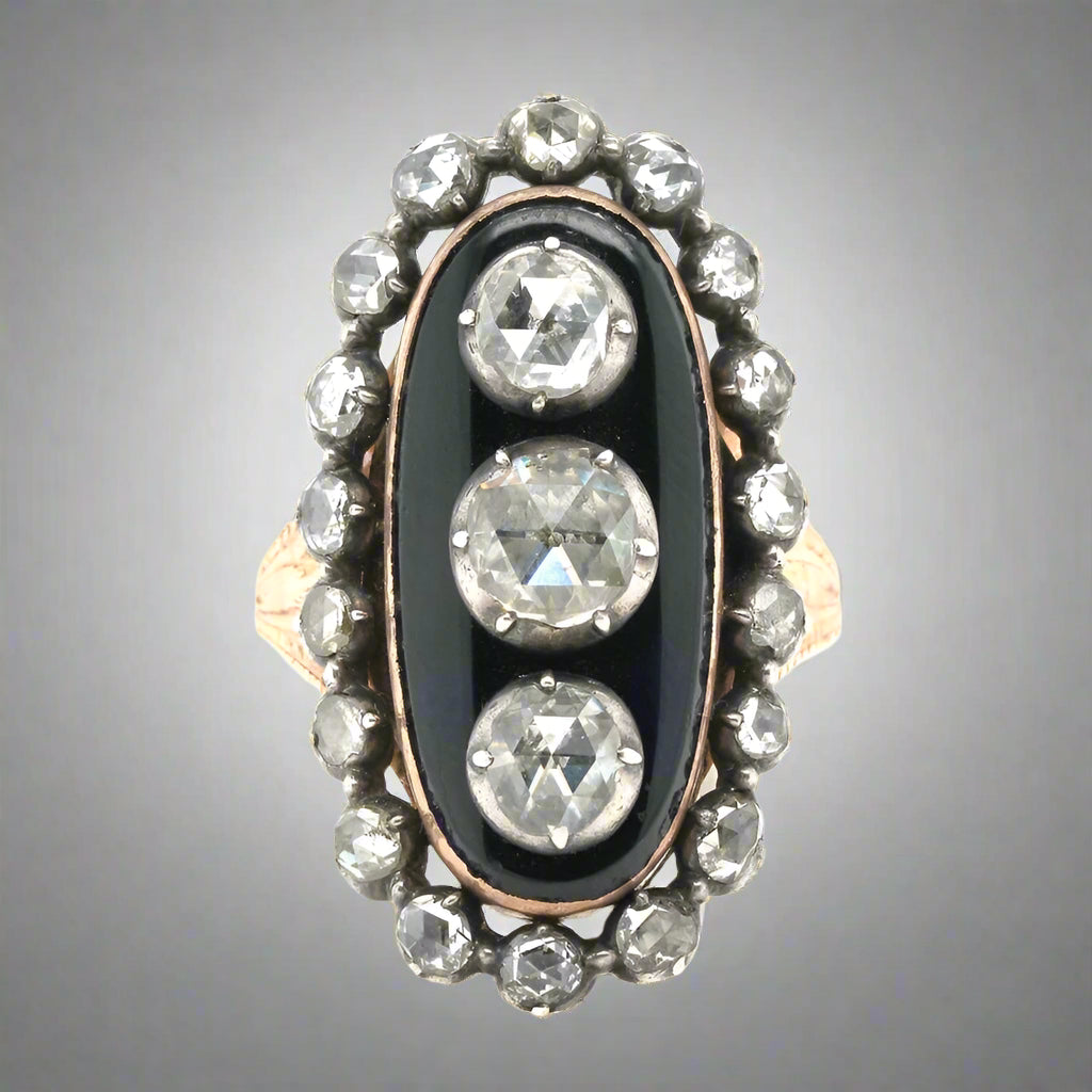 Georgian Firmament Ring-Charlotte Sayers Antique Jewellery