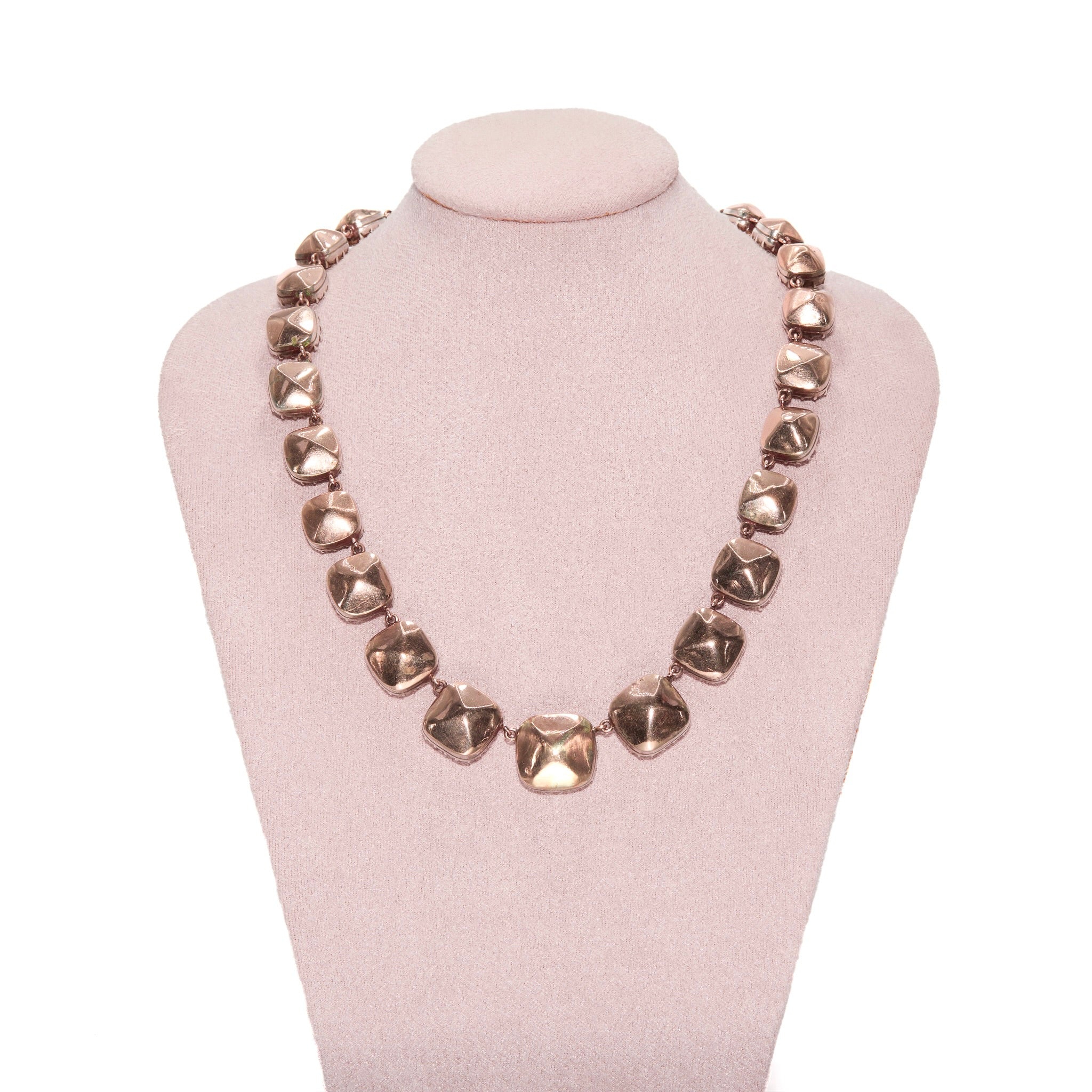 Georgian Foil Backed Citrine Rivière-Charlotte Sayers Antique Jewellery