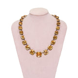 Georgian Foil Backed Citrine Rivière-Charlotte Sayers Antique Jewellery