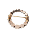 Georgian Foil Backed Diamond Brooch-Charlotte Sayers Antique Jewellery