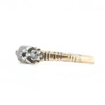 Georgian Foil Backed Diamond Ring-Charlotte Sayers Antique Jewellery