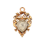 Georgian Garnet Locket Pendant-Charlotte Sayers Antique Jewellery