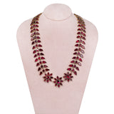 Georgian Garnet Necklace-Charlotte Sayers Antique Jewellery