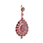 Georgian Garnet Pendant-Charlotte Sayers Antique Jewellery