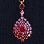 Georgian Garnet Pendant-Charlotte Sayers Antique Jewellery