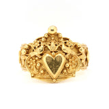 Georgian Heart and Birds Ring-Charlotte Sayers Antique Jewellery