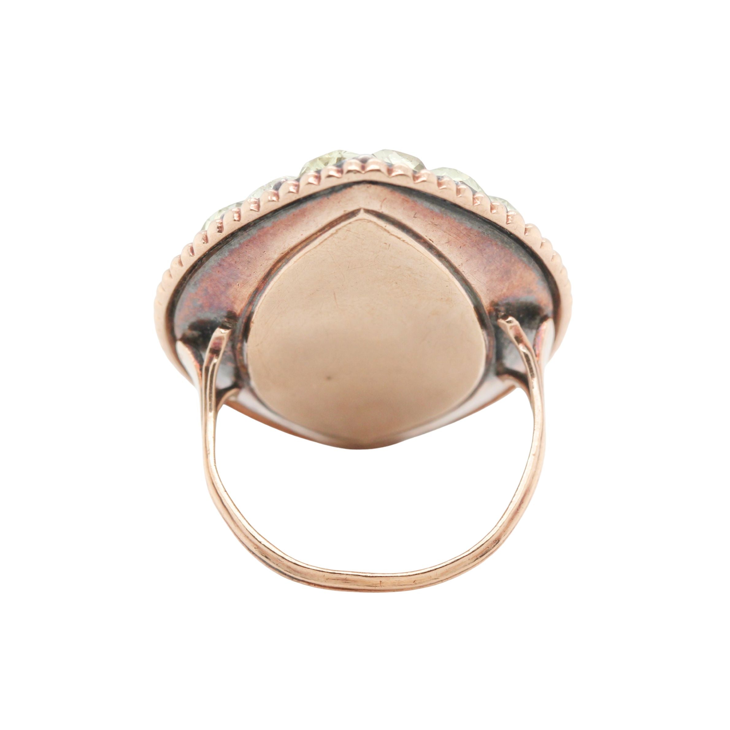 Georgian Iberian Chrysoberyl Ring-Charlotte Sayers Antique Jewellery