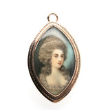 Georgian Miniature Brooch-Charlotte Sayers Antique Jewellery