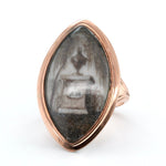 Georgian Miniature Mourning Ring-Charlotte Sayers Antique Jewellery