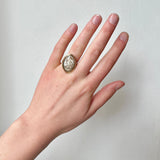 Georgian Miniature Mourning Ring-Charlotte Sayers Antique Jewellery