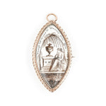 Georgian Miniature Pendant / Brooch-Charlotte Sayers Antique Jewellery