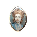 Georgian Miniature Pendant-Charlotte Sayers Antique Jewellery