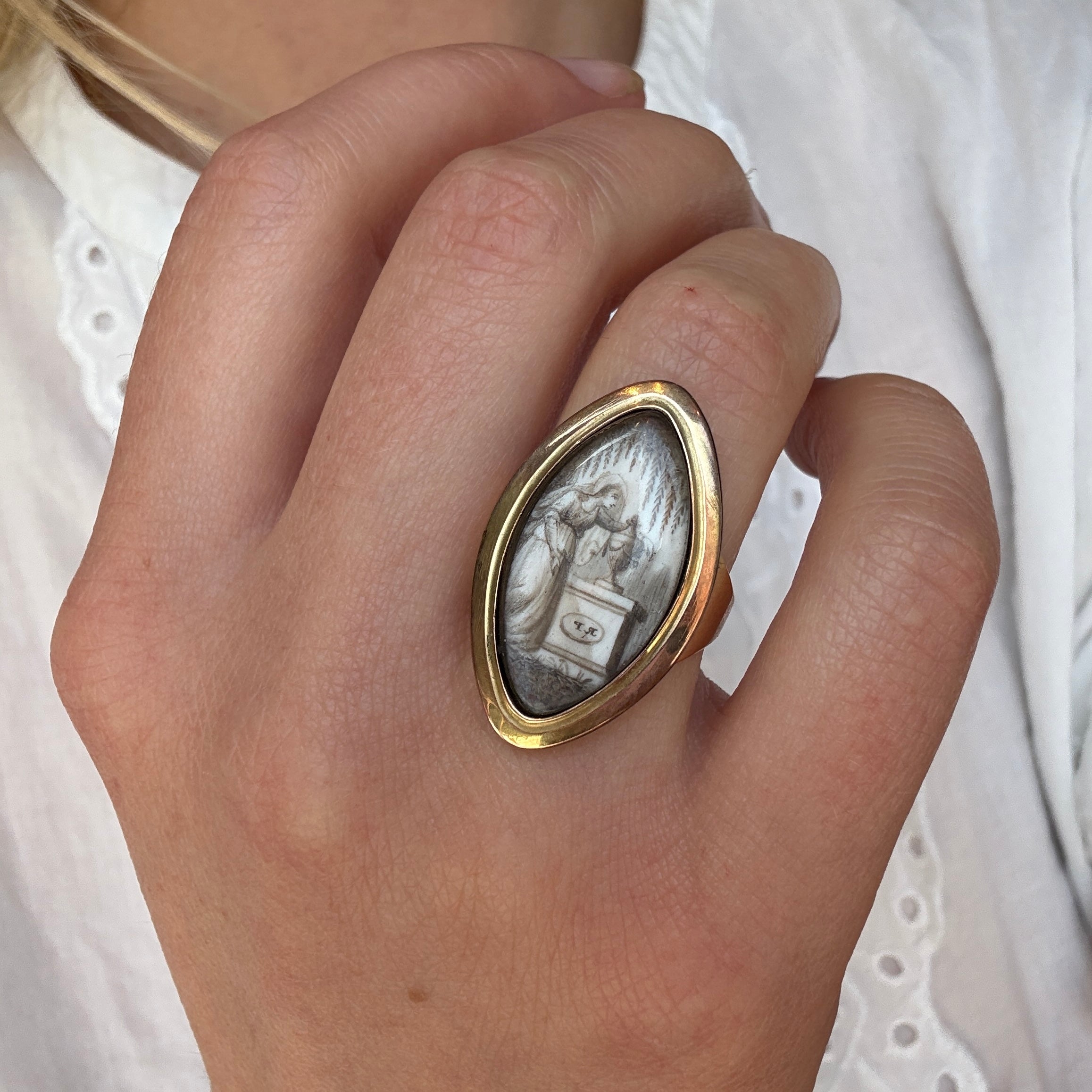 Georgian Miniature Ring-Charlotte Sayers Antique Jewellery