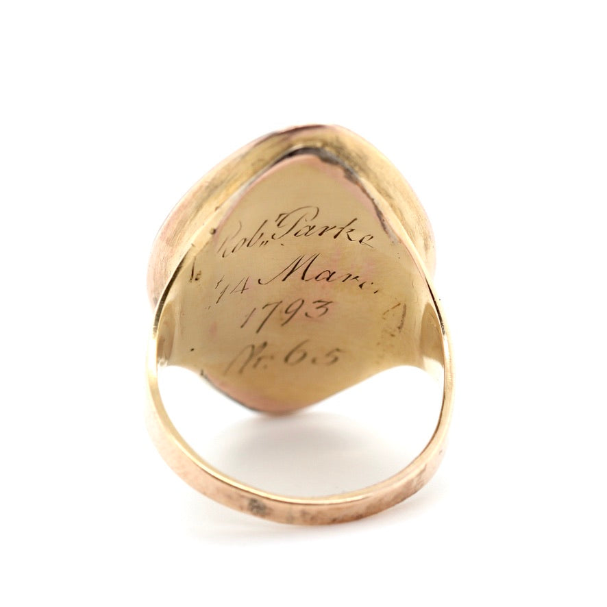 Georgian Miniature Ring-Charlotte Sayers Antique Jewellery