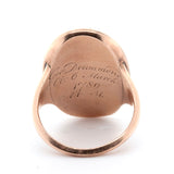 Georgian Mourning Ring-Charlotte Sayers Antique Jewellery