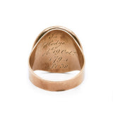 Georgian Mourning Ring-Charlotte Sayers Antique Jewellery