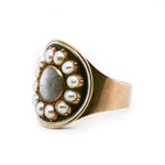 Georgian Mourning Ring-Charlotte Sayers Antique Jewellery