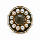 Georgian Mourning Ring-Charlotte Sayers Antique Jewellery