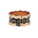 Georgian Mourning Ring 'John Hanbury Beaufoy 1757'-Charlotte Sayers Antique Jewellery