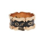 Georgian Mourning Ring 'John Hanbury Beaufoy 1757'-Charlotte Sayers Antique Jewellery