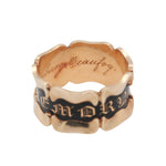 Georgian Mourning Ring 'John Hanbury Beaufoy 1757'-Charlotte Sayers Antique Jewellery