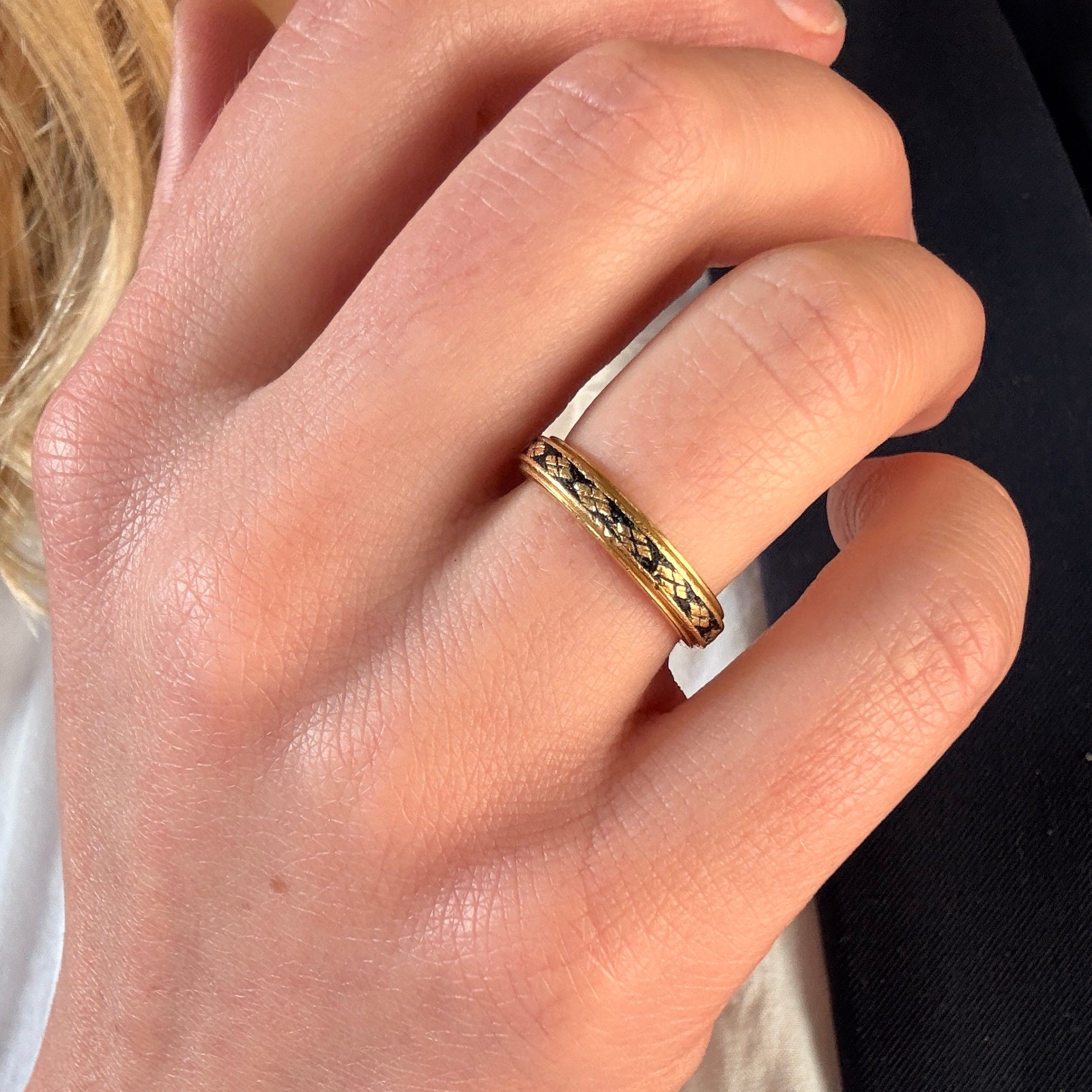 Georgian Mourning Ring 'Sr G Heathcote 1731'-Charlotte Sayers Antique Jewellery