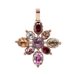 Georgian Multi Gem Cross-Charlotte Sayers Antique Jewellery