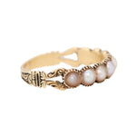 Georgian Natural Pearl Ring-Charlotte Sayers Antique Jewellery