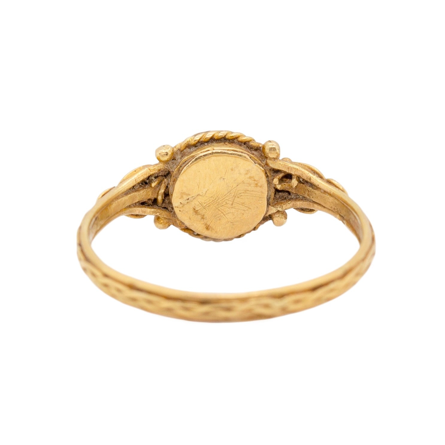 Georgian Natural Pearl Ring-Charlotte Sayers Antique Jewellery