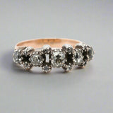 Georgian Old Cut Diamond Ring-Charlotte Sayers Antique Jewellery