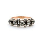 Georgian Old Cut Diamond Ring-Charlotte Sayers Antique Jewellery